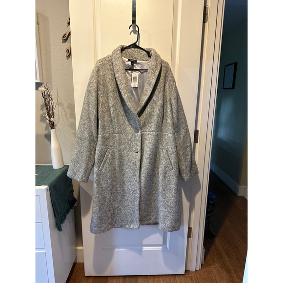 NWT Torrid Brushed Hacci Aline‎ Coat - Picture 4 of 8